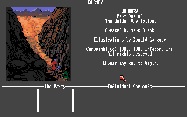 Journey: The Quest Begins screenshot 4 for Amiga